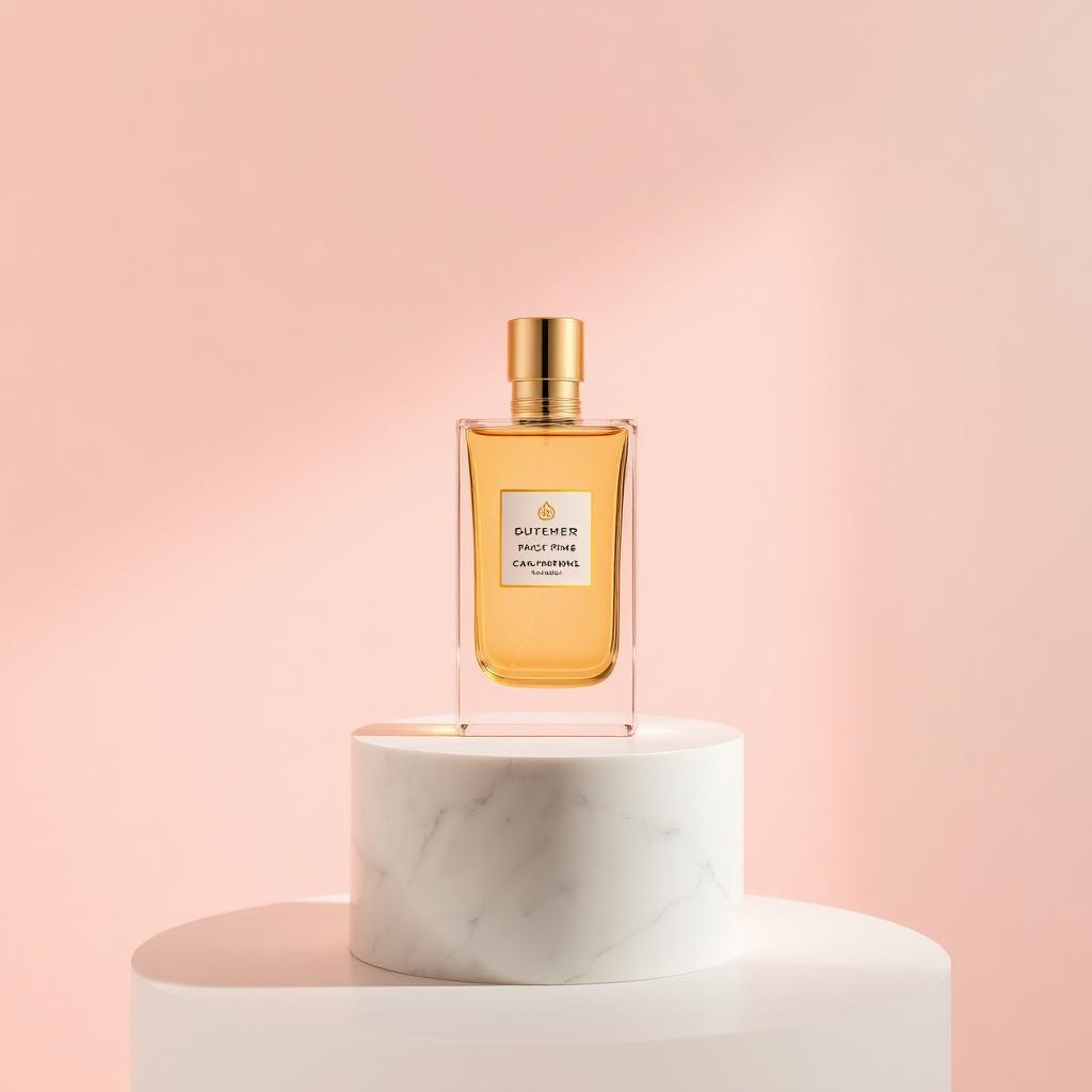 Luxury perfume product still life